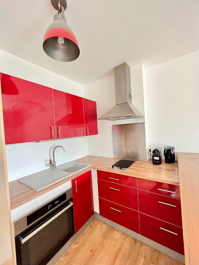 Ponsardin- Appartement Avec Balcon Et Parking Reims Esterno foto
